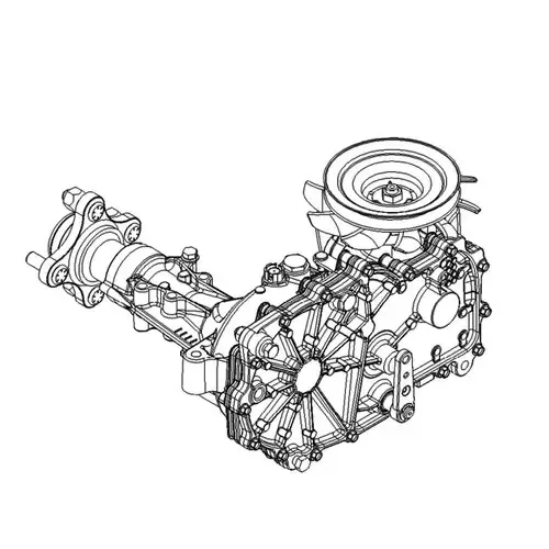 147-2861 – RH HYDRO TRANSMISSION ASM – (TORO ORIGINAL OEM)