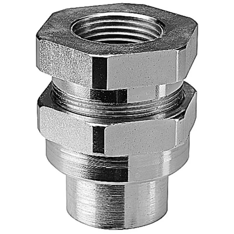 .5 IN FEMALE UNION,3-PIECE, STL, XP By Thomas & Betts UNF 105-TB