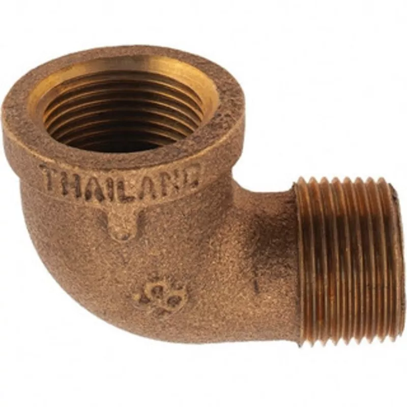 Merit Brass 3/4 Brass Pipe 90 Street Elbow FBSPT x MBSPT Ends, Class 125 XB103-12 - 60285228